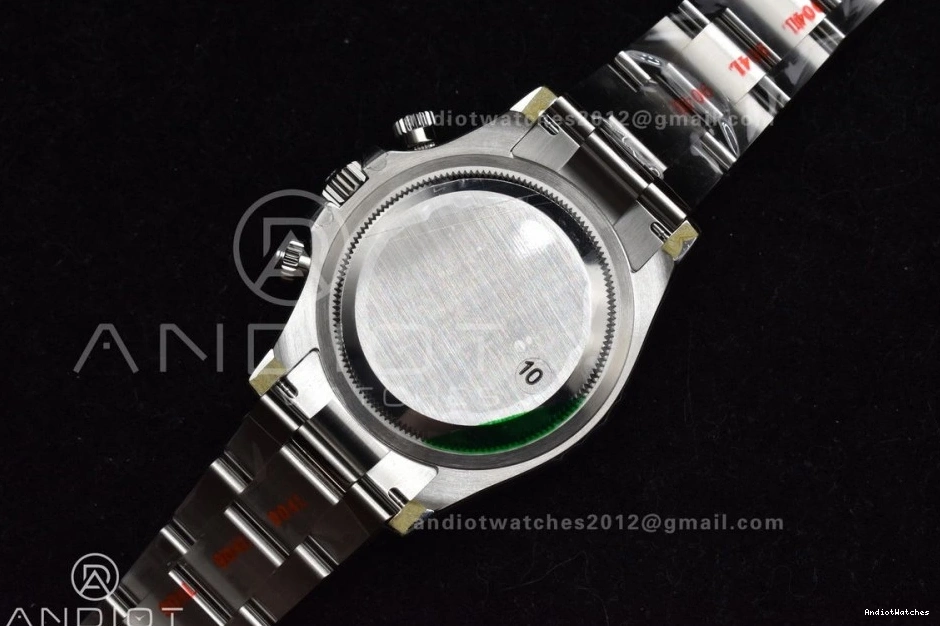 Daytona Dial DD White SS 782 1:1 Edition 904L 126500 Bracelet Best on Steel Functional VSF 1218